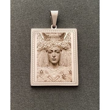 Fotograbado virgen macarena de Sevilla - Imagen 2