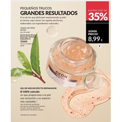Gel de noche efecto reparador anti edad nutri effects Avon - Imagen 1