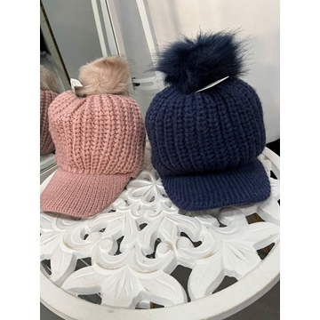 Gorro con visera de punto - Imagen 2