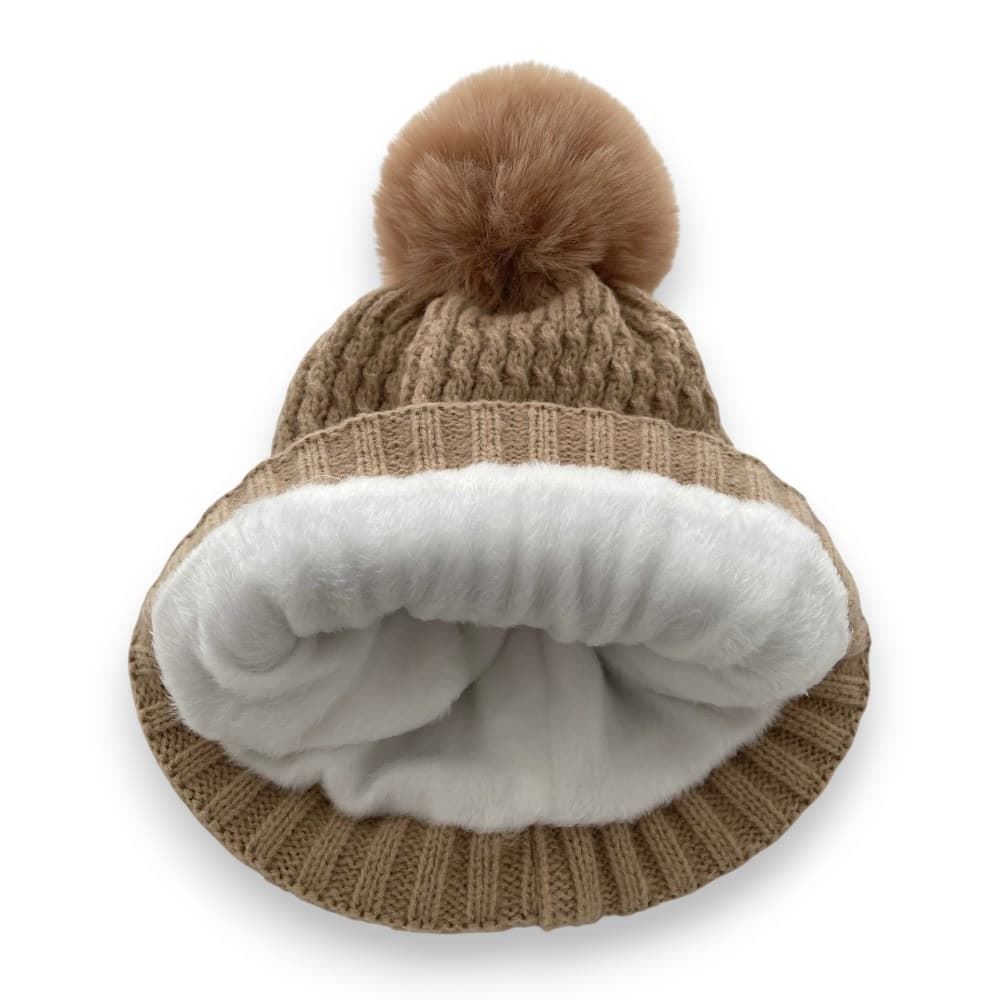 Gorro de punto con borla - Imagen 2