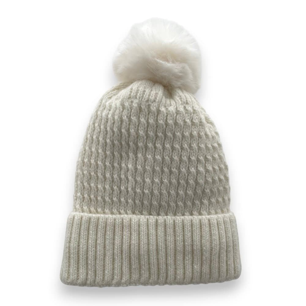 Gorro de punto con borla - Imagen 3