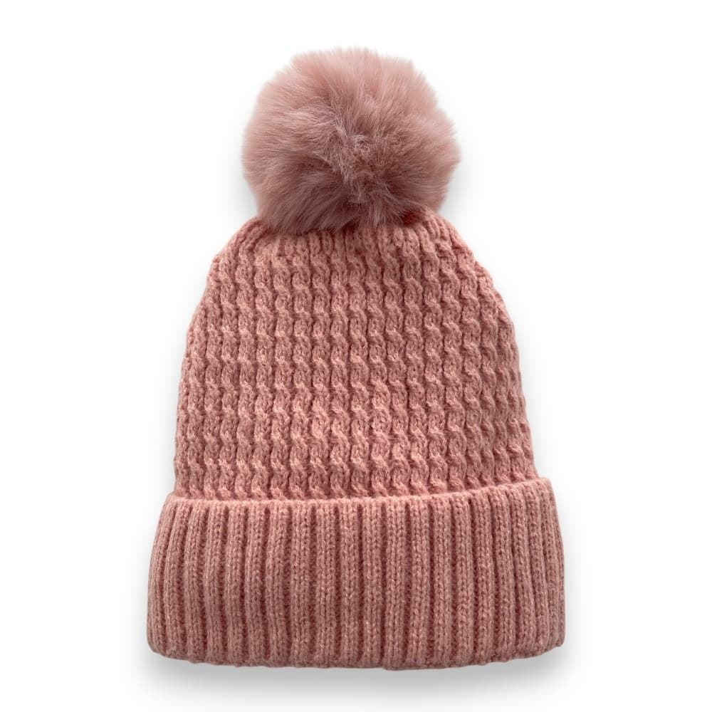 Gorro de punto con borla - Imagen 4