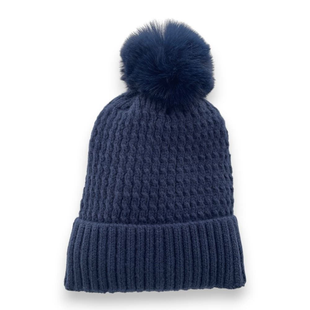 Gorro de punto con borla - Imagen 6