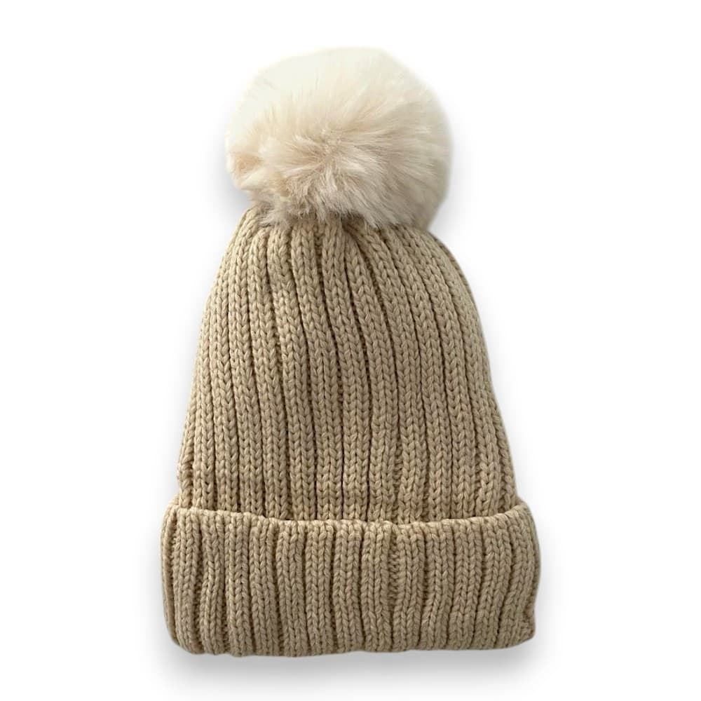 Gorro de punto con vuelta - Imagen 3