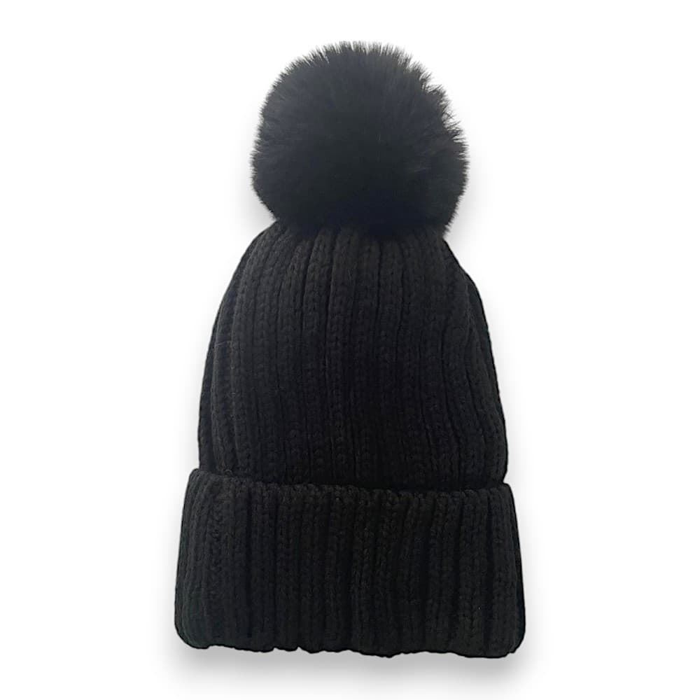 Gorro de punto con vuelta - Imagen 4