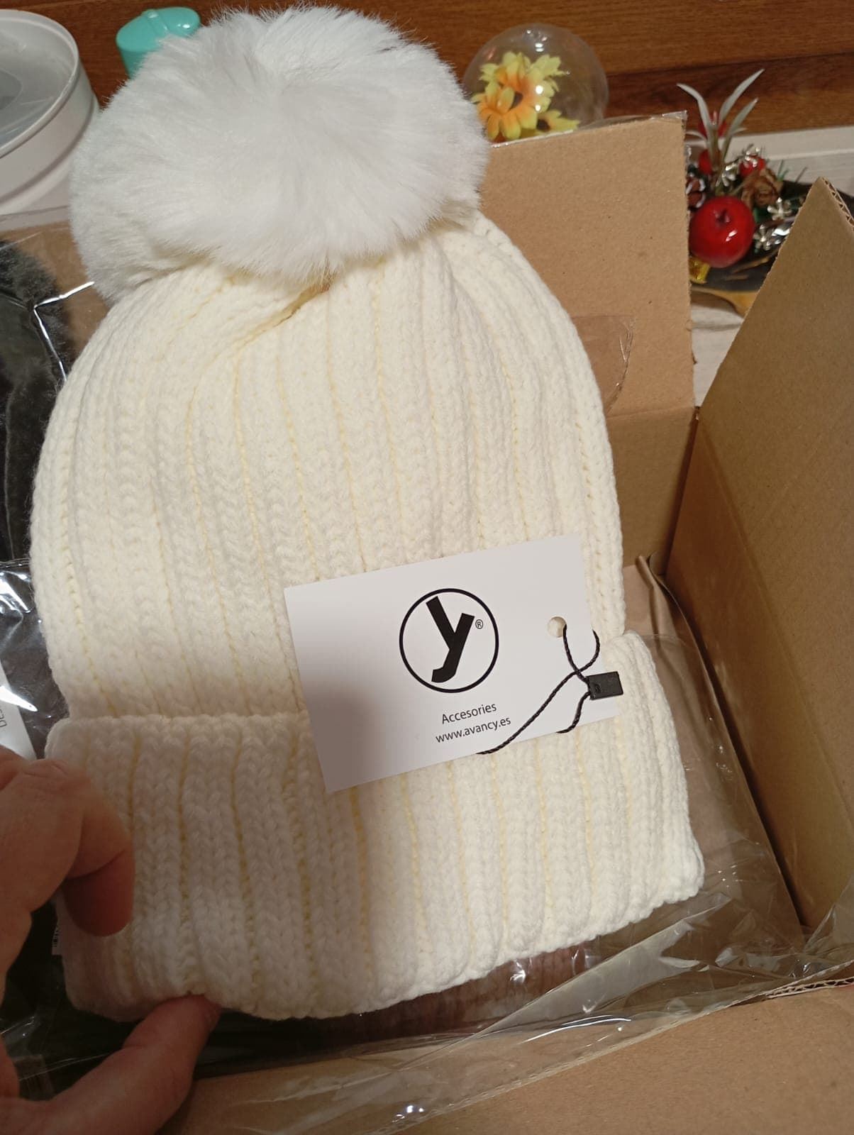 Gorro de punto con vuelta - Imagen 5