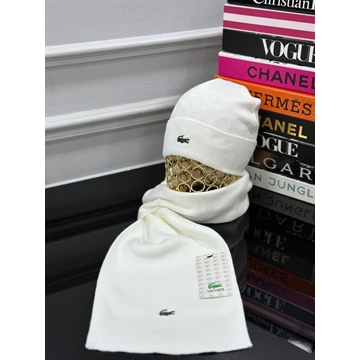 Gorro y bufanda Lacoste - Imagen 1