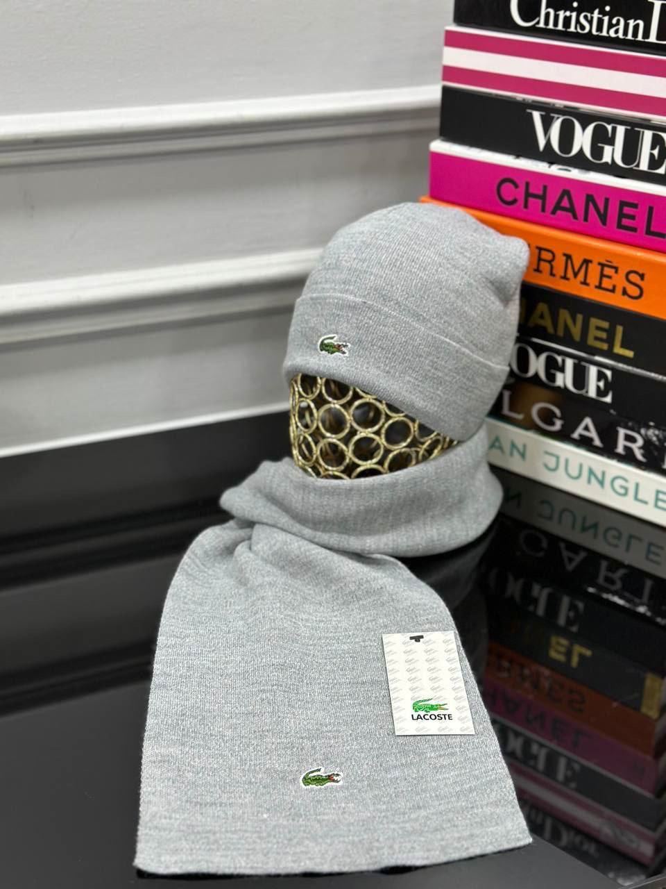 Gorro y bufanda Lacoste - Imagen 2