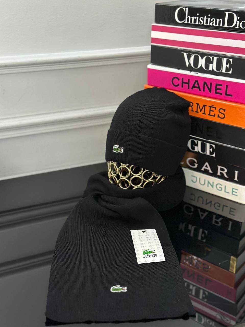 Gorro y bufanda Lacoste - Imagen 3