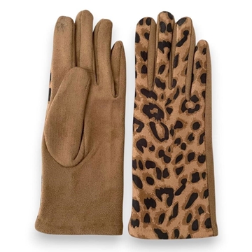 Guantes de mujer animal print - Imagen 1