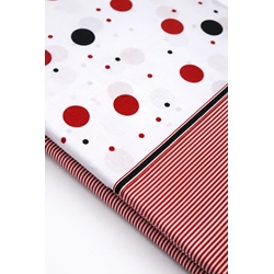 Juego de sabanas lunares bicolor - Imagen 1