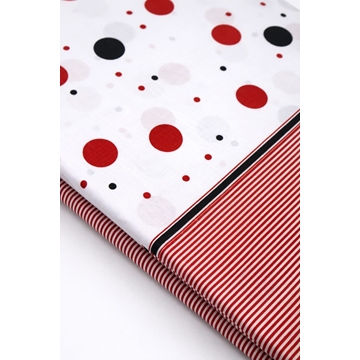 Juego de sabanas lunares bicolor - Imagen 1