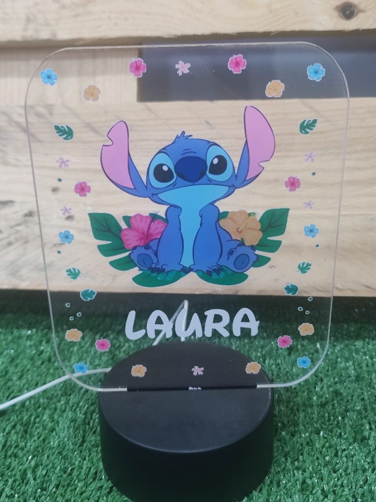 Lampara Led de Stich personalizadas - Imagen 1