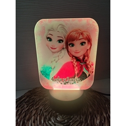 Lampara led Frozen Elsa  y Ana - Imagen 1