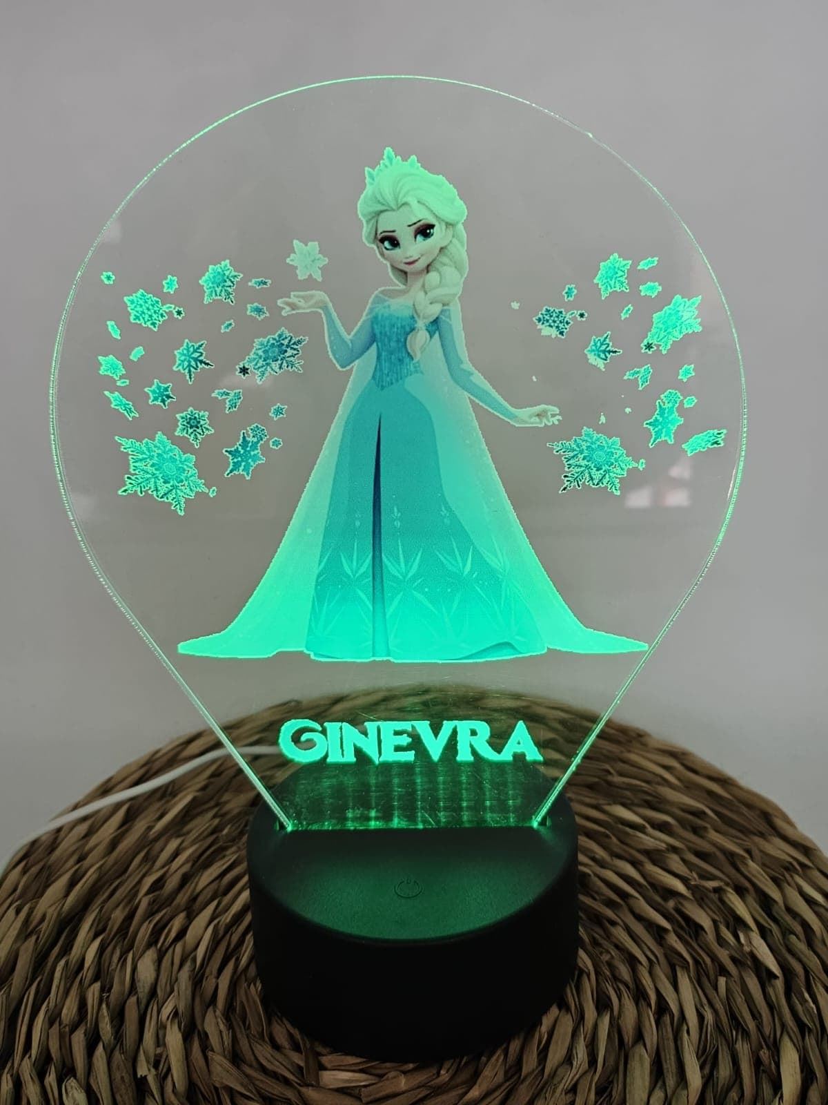 Lampara led Frozen Elsa  y Ana - Imagen 2