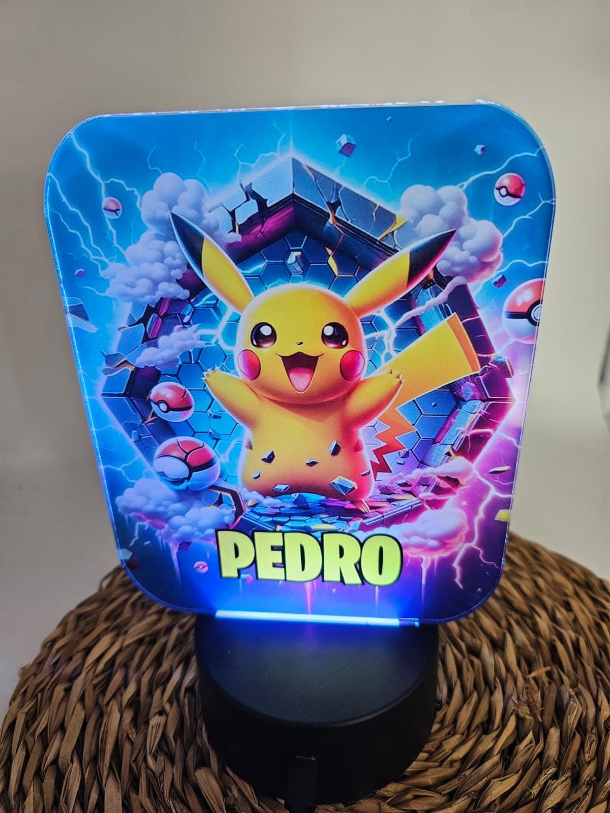 Lampara led Pokémon personalizada - Imagen 2