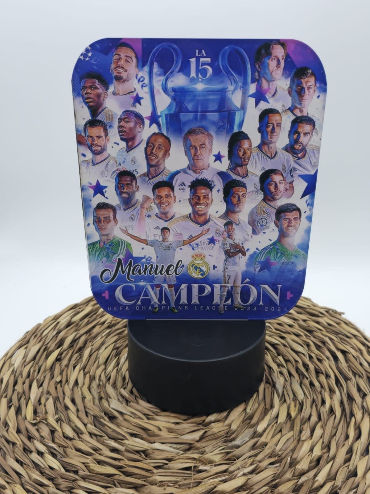 Lampara led Real Madrid - Imagen 2