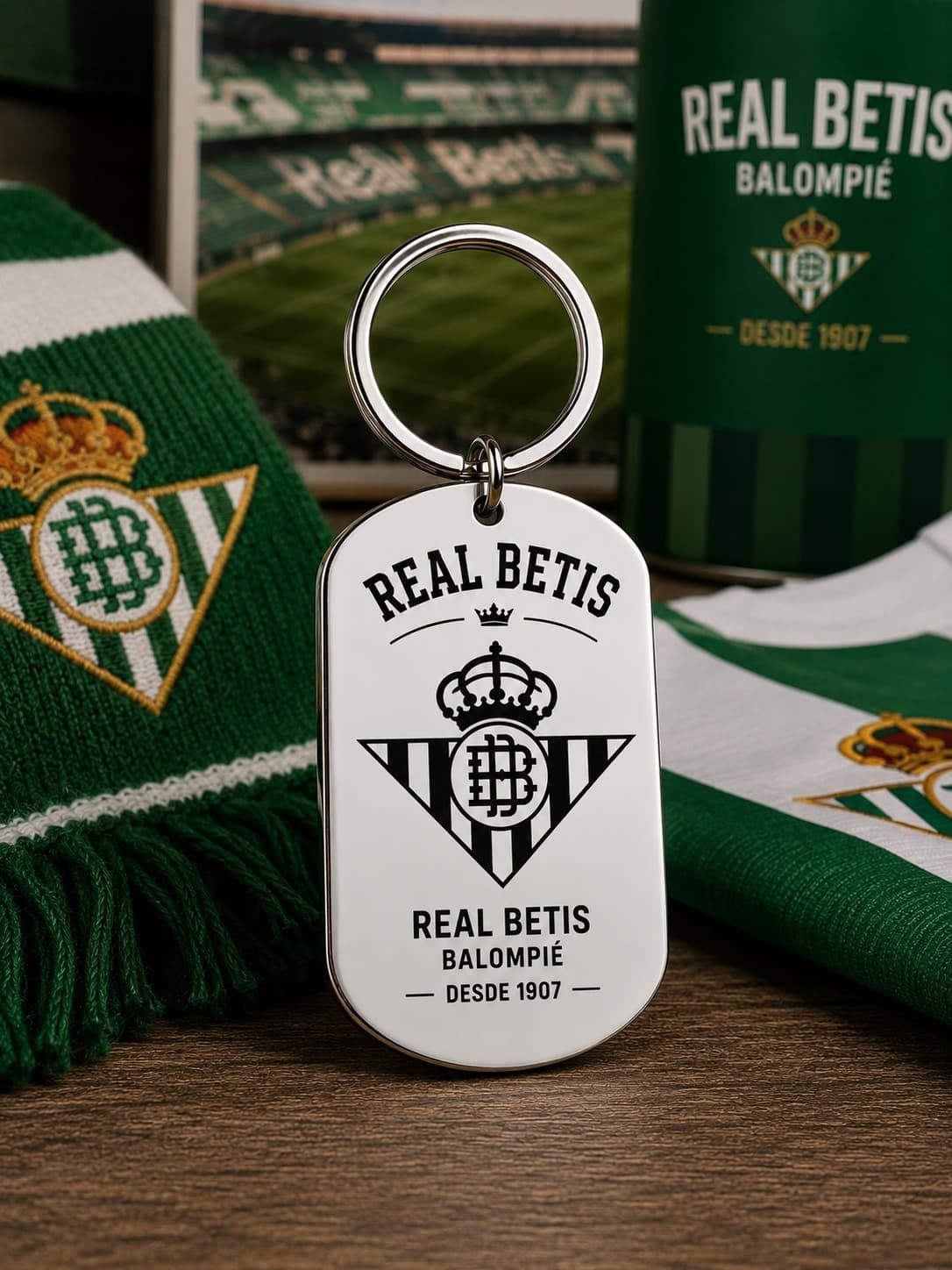 Llavero con escudo a elegir personalizado - Imagen 2