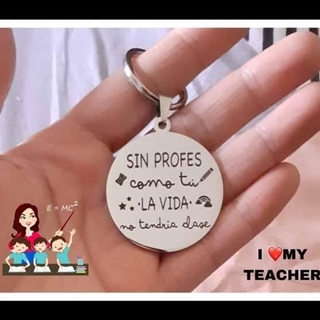 Llavero personalizado profes - Imagen 2