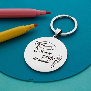 Llavero personalizado profesora - Imagen 2
