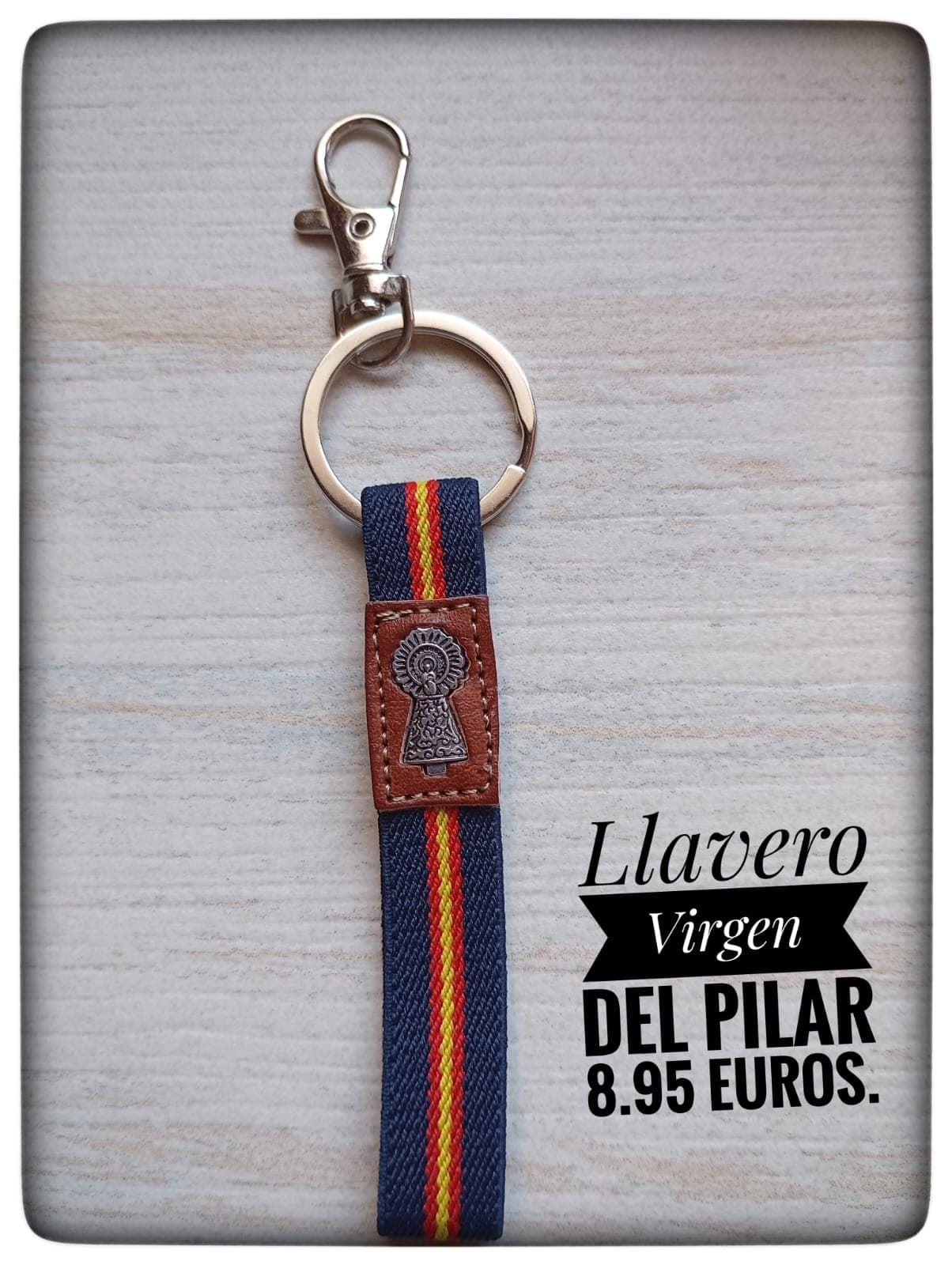 Llavero Virgen del Pilar - Imagen 1