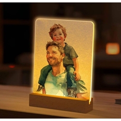 Marco de fotos cristal personalizado - Imagen 1