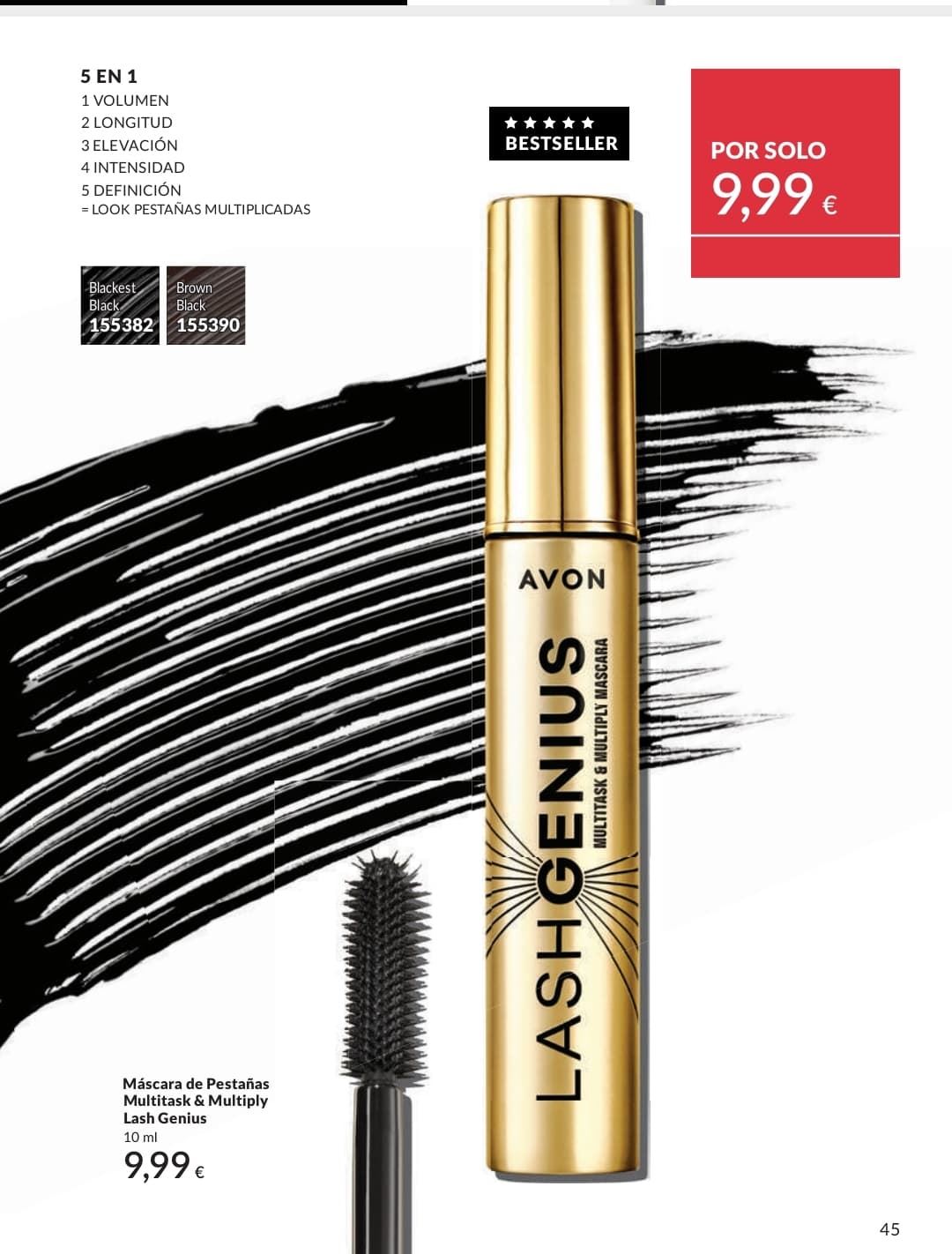 Mascara de pestañas Avon - Imagen 1