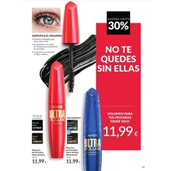Mascara de pestañas ultra volumen ultraproof Avon - Imagen 1