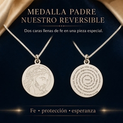 Medalla padre nuestro - Imagen 1