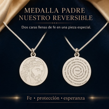 Medalla padre nuestro - Imagen 1
