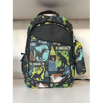Mochila escolar estampada - Imagen 2