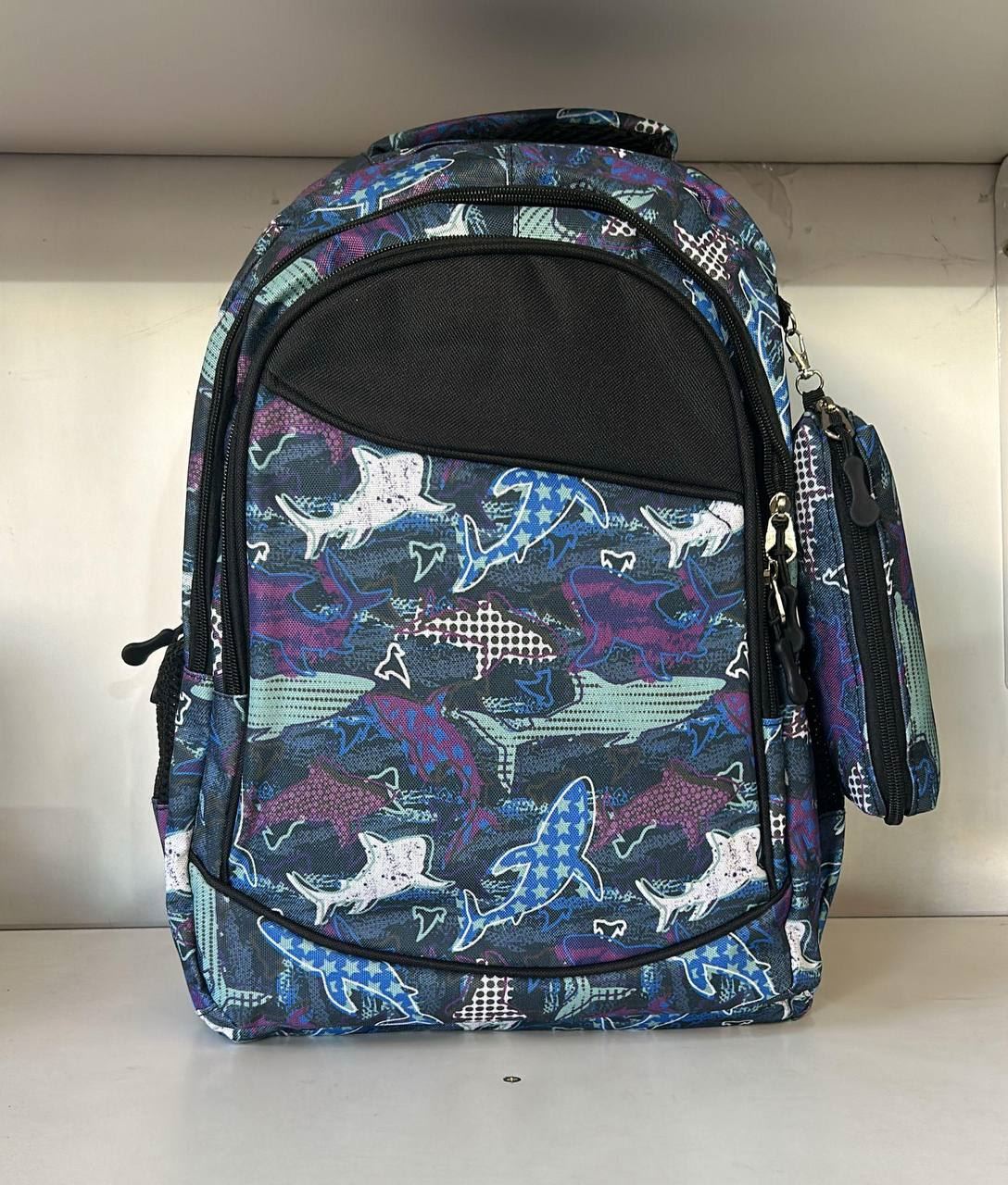 Mochila escolar estampada - Imagen 3