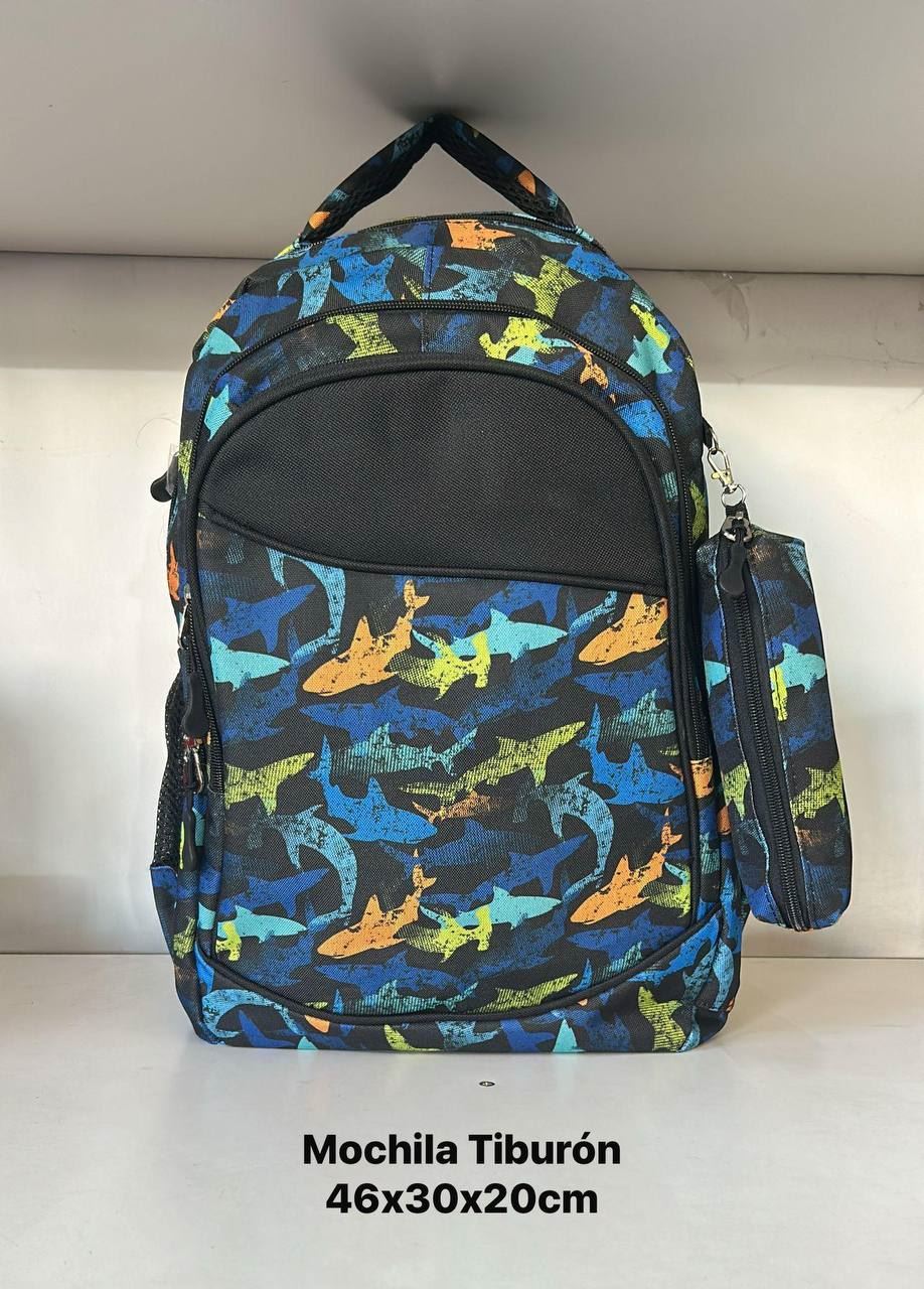 Mochila escolar estampada - Imagen 5