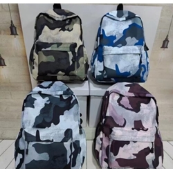 Mochila escolar infantil camuflaje - Imagen 1