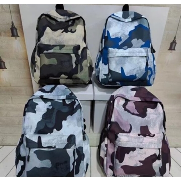 Mochila escolar infantil camuflaje - Imagen 1