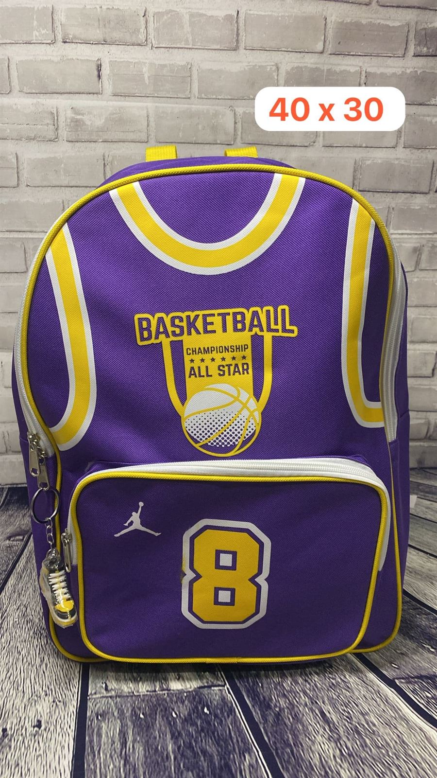 Mochila escolar Jordan - Imagen 1