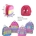 Mochila escolar unicornio con luces pop it - Imagen 1