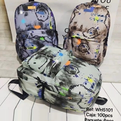 Mochila estampada Emoji - Imagen 1