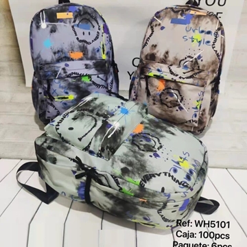 Mochila estampada Emoji - Imagen 1