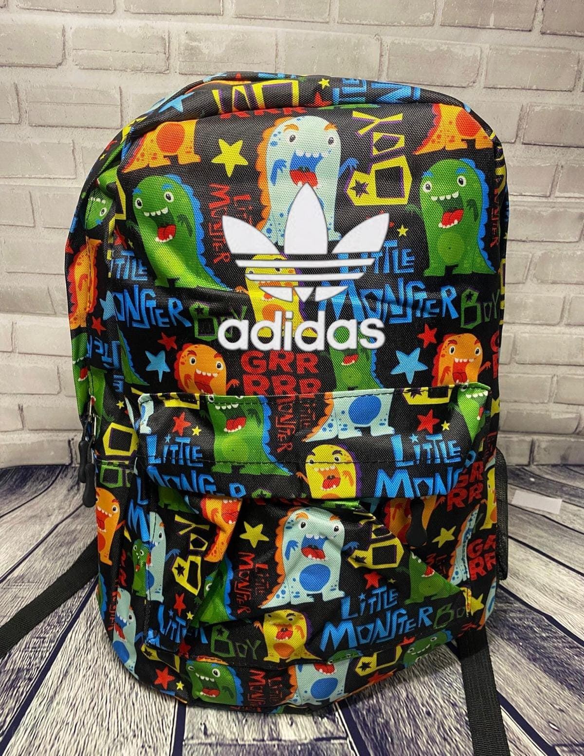 Mochila estampada escolar Adidas - Imagen 3