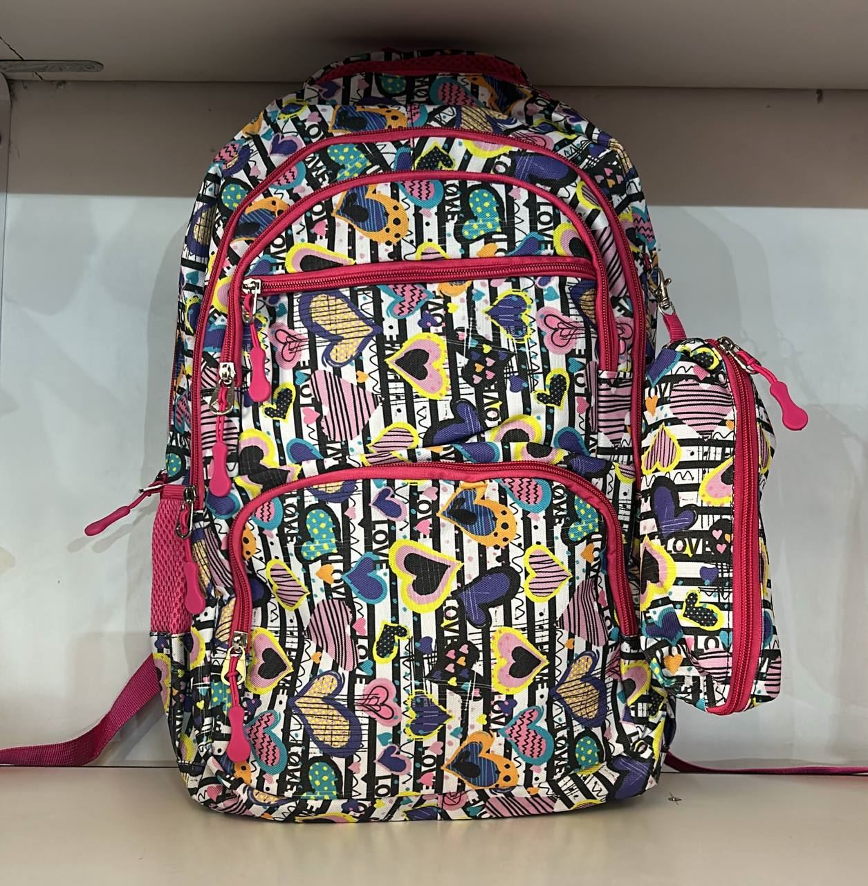 Mochila estampada escolar - Imagen 4