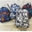 Mochila estampada líneas escolar - Imagen 1
