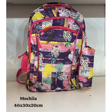 Mochila estampada niña vuelta al cole - Imagen 1