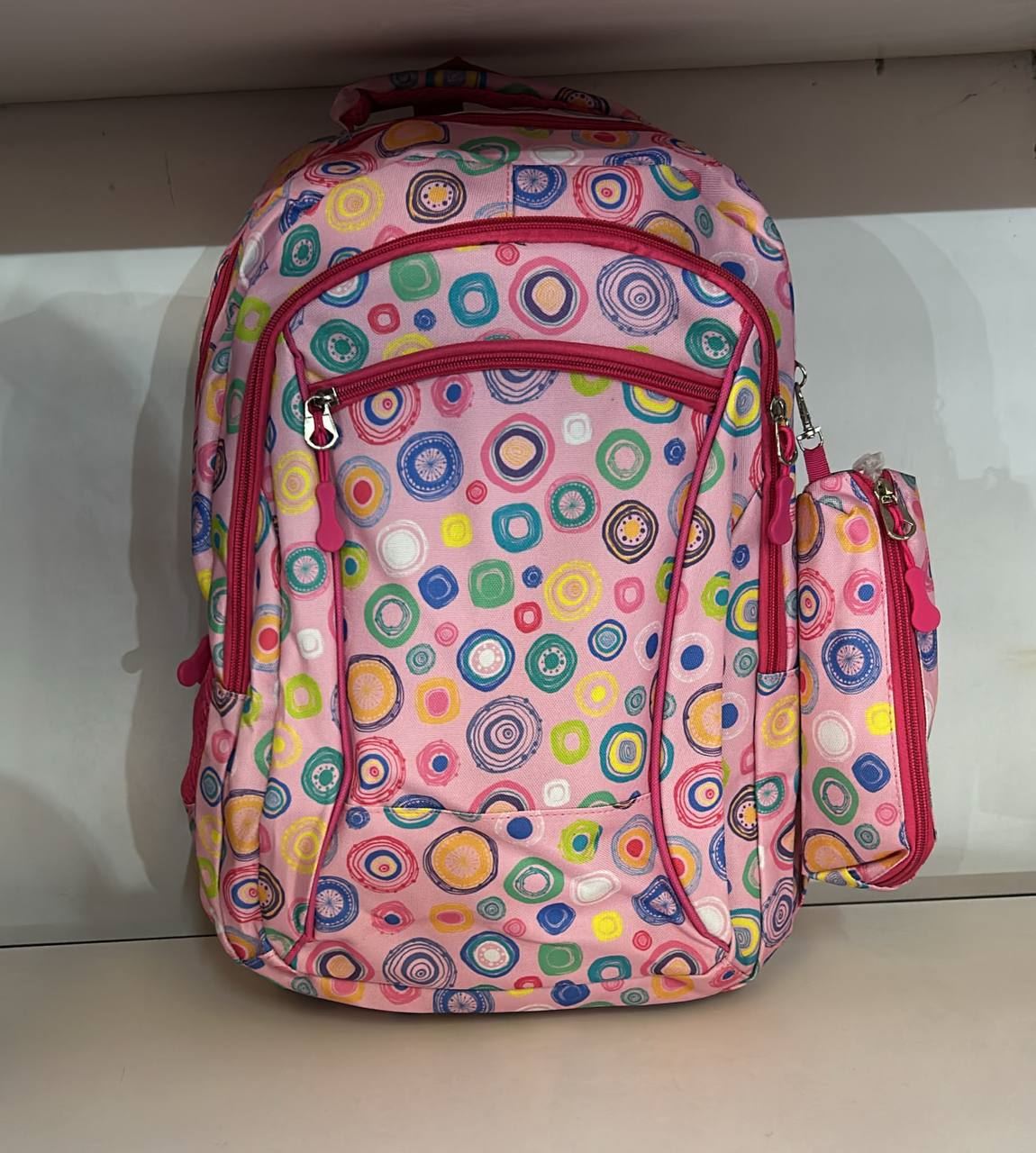 Mochila estampada niña vuelta al cole - Imagen 2