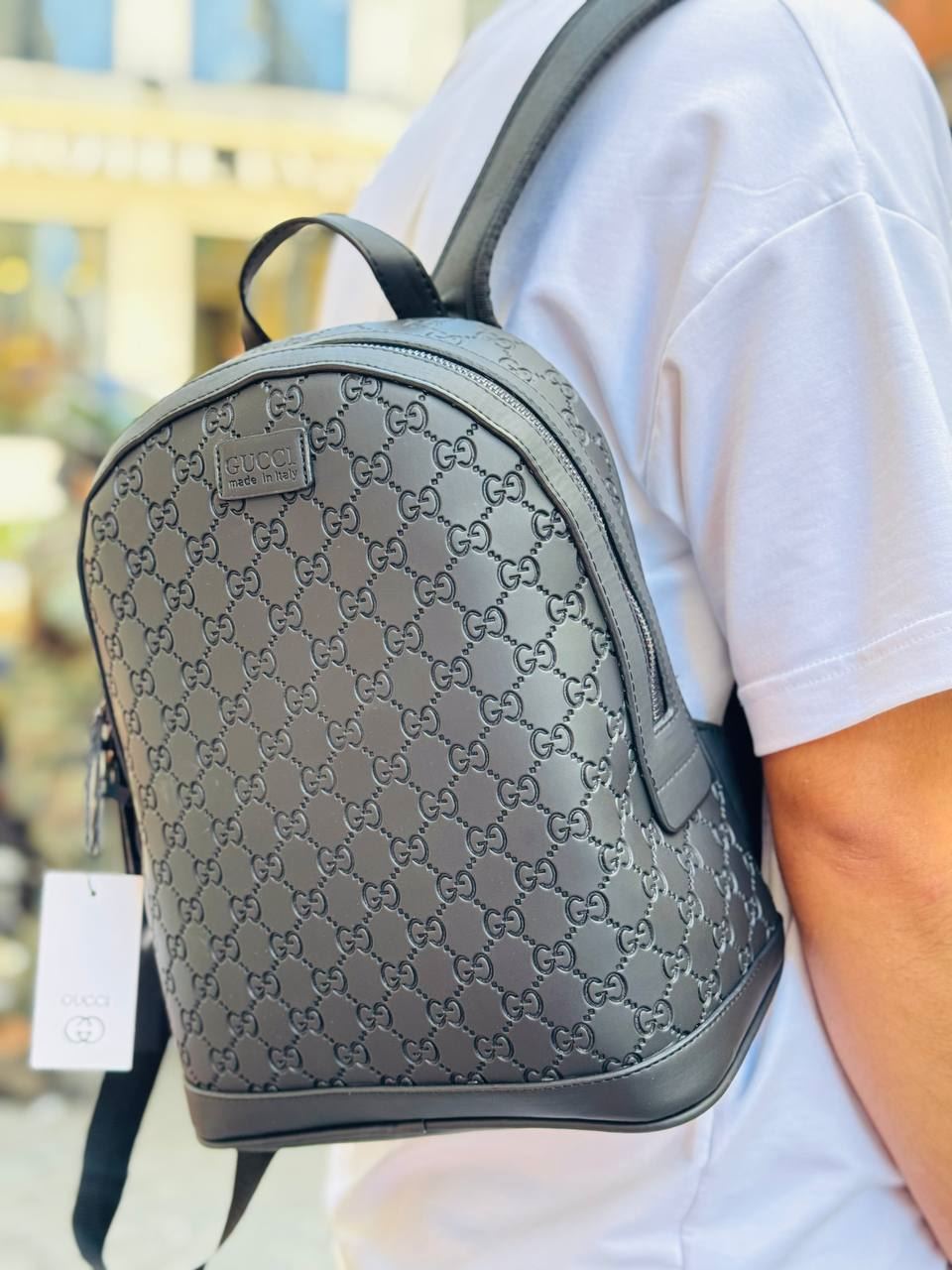 Mochila Gucci redonda - Imagen 1