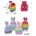 Mochila infantil conejo pop it - Imagen 1