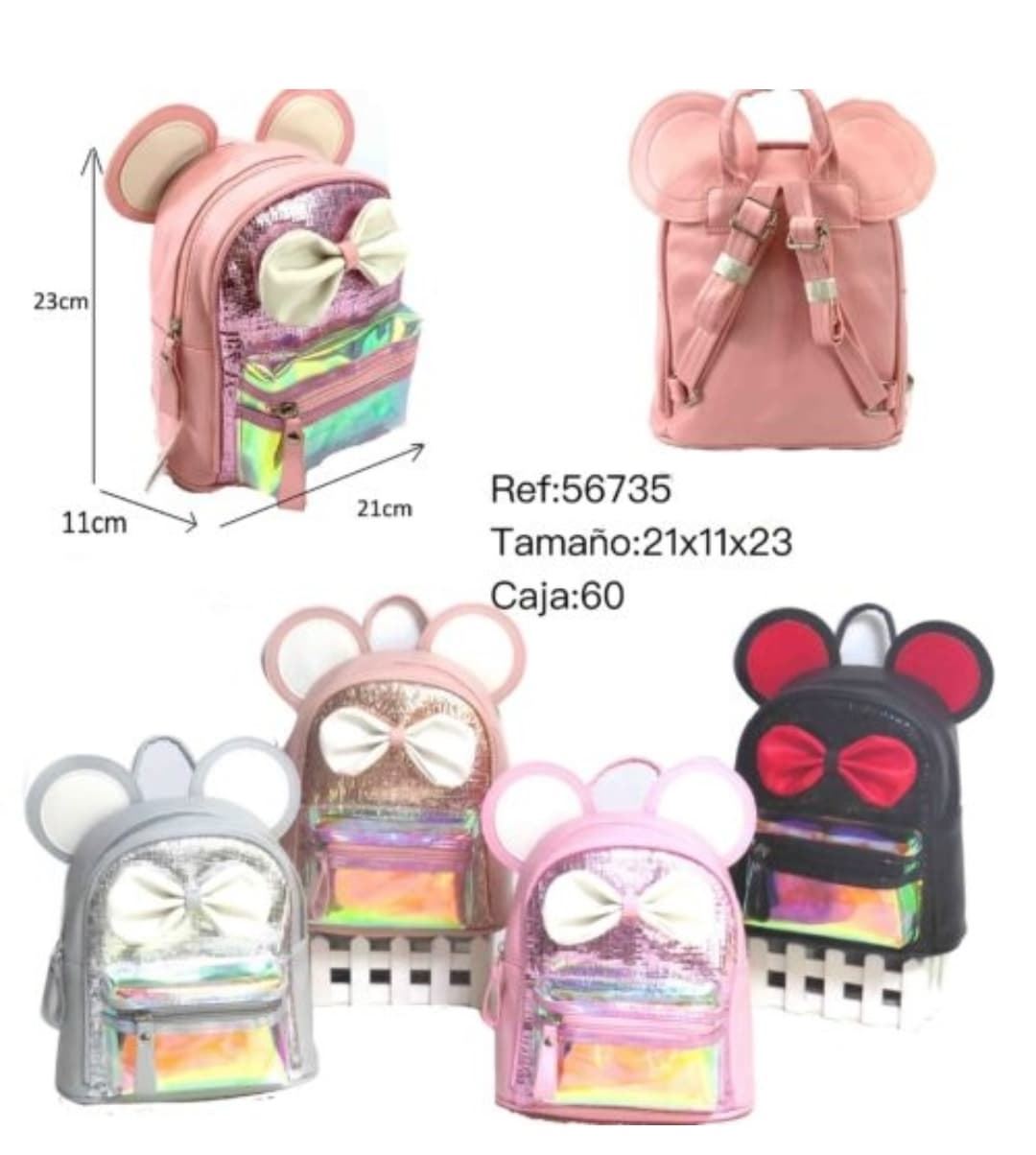 Mochila infantil orejas - Imagen 1