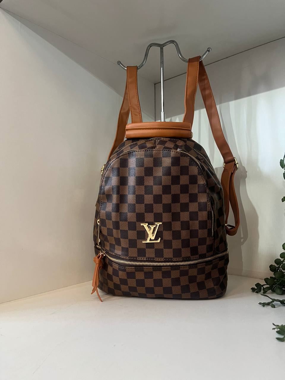 Mochila Louis Vuitton cuadros - Imagen 3