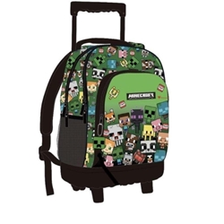 Mochila Minecraft con carrito - Imagen 1