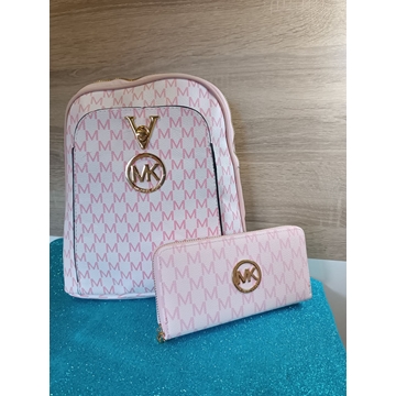 Mochila mk y monedero a juego - Imagen 2